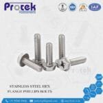 Stainless Steel Flange Bolt Philips head Manufacturer